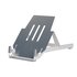 R-GO TOOLS Supporto per laptop R-Go Riser Basic, supporto per laptop pieghevole e regolabile, alluminio, argento