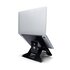 R-GO TOOLS Supporto per laptop R-Go Riser Document, supporto ergonomico, pieghevole e regolabile con portadocumenti, nero