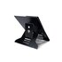R-GO TOOLS Supporto per laptop R-Go Riser Document, supporto ergonomico, pieghevole e regolabile con portadocumenti, nero