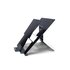 R-GO TOOLS Supporto per laptop R-Go Riser Document, supporto ergonomico, pieghevole e regolabile con portadocumenti, nero