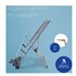 R-GO TOOLS Supporto per laptop R-Go Riser Document, supporto ergonomico, pieghevole e regolabile con portadocumenti, nero