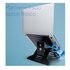 R-GO TOOLS Supporto per laptop R-Go Riser Document, supporto ergonomico, pieghevole e regolabile con portadocumenti, nero