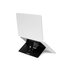 R-GO TOOLS Supporto per laptop R-Go Riser Fissabile, regolabile, integrato con il laptop, alluminio, nero
