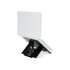 R-GO TOOLS Supporto per laptop R-Go Riser Flexible, ergonomico, regolabile e pieghevole, alluminio Hylite, nero