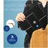 R-GO TOOLS Supporto per laptop R-Go Riser Flexible, ergonomico, regolabile e pieghevole, alluminio Hylite, nero