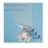 R-GO TOOLS Supporto per laptop R-Go Riser Flexible, supporto per laptop pieghevole e regolabile, in alluminio Hylite, argento