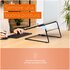 R-GO TOOLS Supporto per laptop R-Go Steel Office, adatto per 10-22 pollici, nero