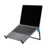 R-GO TOOLS Supporto per laptop R-Go Steel Travel, ergonomico e pieghevole, adatto per laptop da 10-22 pollici, nero