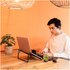 R-GO TOOLS Supporto per laptop R-Go Steel Travel, ergonomico e pieghevole, adatto per laptop da 10-22 pollici, nero