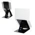 R-GO TOOLS Supporto per tablet e laptop R-Go Riser Duo, adatto per schermi da 10-22 pollici, nero