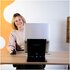 R-GO TOOLS Supporto per tablet e laptop R-Go Riser Duo, adatto per schermi da 10-22 pollici, nero