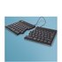 R-GO TOOLS Tastiera ergonomica R-Go Split Break con software di interruzione, tastiera split, QWERTY (IT), Bluetooth, nero