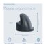 R-GO TOOLS verticale R-Go HE Basic, mouse ergonomico, medio (lunghezza della mano 165-185 mm), per destrimani, Bluetooth