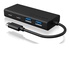 RaidSonic IB-HUB1426-CPD hub di interfaccia USB 3.2 Gen 1 (3.1 Gen 1) Type-C 5000 Mbit/s Nero