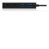 RaidSonic IB-HUB1426-CPD hub di interfaccia USB 3.2 Gen 1 (3.1 Gen 1) Type-C 5000 Mbit/s Nero
