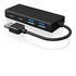 RaidSonic IB-HUB1426-U3 hub di interfaccia USB 3.2 Gen 1 (3.1 Gen 1) Type-A 5000 Mbit/s Nero