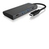 RaidSonic IB-HUB1428-C31 hub di interfaccia USB 3.2 Gen 2 Type-C 10000 Mbit/s Antracite, Nero