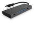 RaidSonic IB-HUB1428-C31 hub di interfaccia USB 3.2 Gen 2 Type-C 10000 Mbit/s Antracite, Nero