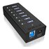 RaidSonic ICY BOX IB-AC618 5000 Mbit/s Nero