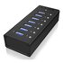 RaidSonic ICY BOX IB-AC618 5000 Mbit/s Nero