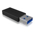 RaidSonic ICY Box IB-CB015 USB Type-C 3.1 USB Type-A 3.1 Nero