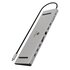 RaidSonic ICY BOX IB-DK2106a-CPD Cablato USB 3.2 Gen 1 (3.1 Gen 1) Type-C Antracite, Nero