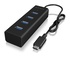 RaidSonic ICY BOX IB-HUB1409-C3 USB 3.2 Gen 1 (3.1 Gen 1) Type-C 5000 Mbit/s Nero