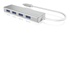 RaidSonic ICY BOX IB-HUB1425-C3 USB 3.2 Gen 1 (3.1 Gen 1) Type-C 5000 Mbit/s Argento