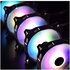 Raijintek EOS 12 RBW ADD ventola 12 cm Nero, Bianco 2 pz