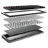 Raijintek MGA-68 Gaming Silver ARGB 65% TKL ITA - Alluminio Magnetic Switch