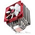 Raijintek Themis Evo Processore Refrigeratore 12 cm Metallico, Rosso, Bianco