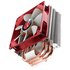 Raijintek Themis Processore Refrigeratore 12 cm Rame, Metallico, Rosso