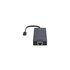 RAPOO UCM-2002 scheda di interfaccia e adattatore HDMI, RJ-45, USB 3.2 Gen 1 (3.1 Gen 1), USB tipo-C