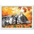 Ravensburger CreArt Autumn Kitties Colore per kit di verniciatura in base ai numeri
