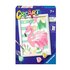 Ravensburger CreArt Think Pink Flamingo Colore per kit di verniciatura in base ai numeri