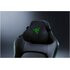 Razer Iskur V2 Poltrona per gaming Seduta imbottita Nero, Verde