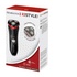 Remington R3000 Elettrico Rotazione Trimmer Nero, Rosso