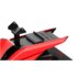 Res-Tech X1 PEDAL SUPPORT FLAT FIXED - Pedale fisso Piastra di base piatta con poggiatacco