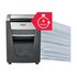 Rexel Momentum X420 Triturazione incrociata Nero, Argento