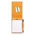 Rhodia Notepad cover + notepad N°11 quaderno per scrivere A7 80 fogli Giallo