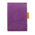 Rhodia Notepad cover + notepad N°11 quaderno per scrivere A7 80 fogli Porpora