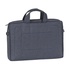 RIVACASE 7530 grey Laptop Canvas bag 15.6 / 6 15.6