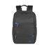 RIVACASE 8264 black zaino City backpack Nero Neoprene, Poliestere