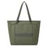 RIVACASE Eden PU pelle, Poliestere, Polietilene tereftalato riciclato (rPET) Oliva Donna Borsa tote