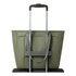 RIVACASE Eden PU pelle, Poliestere, Polietilene tereftalato riciclato (rPET) Oliva Donna Borsa tote