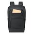 RIVACASE Eden zaino City backpack Nero Poliestere, PU pelle
