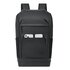 RIVACASE Eden zaino City backpack Nero Poliestere, PU pelle