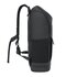 RIVACASE Eden zaino City backpack Nero Poliestere, PU pelle