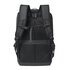 RIVACASE Eden zaino City backpack Nero Poliestere, PU pelle