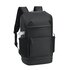RIVACASE Eden zaino City backpack Nero Poliestere, PU pelle